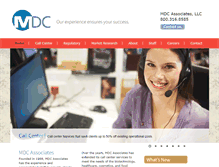 Tablet Screenshot of mdcassoc.com